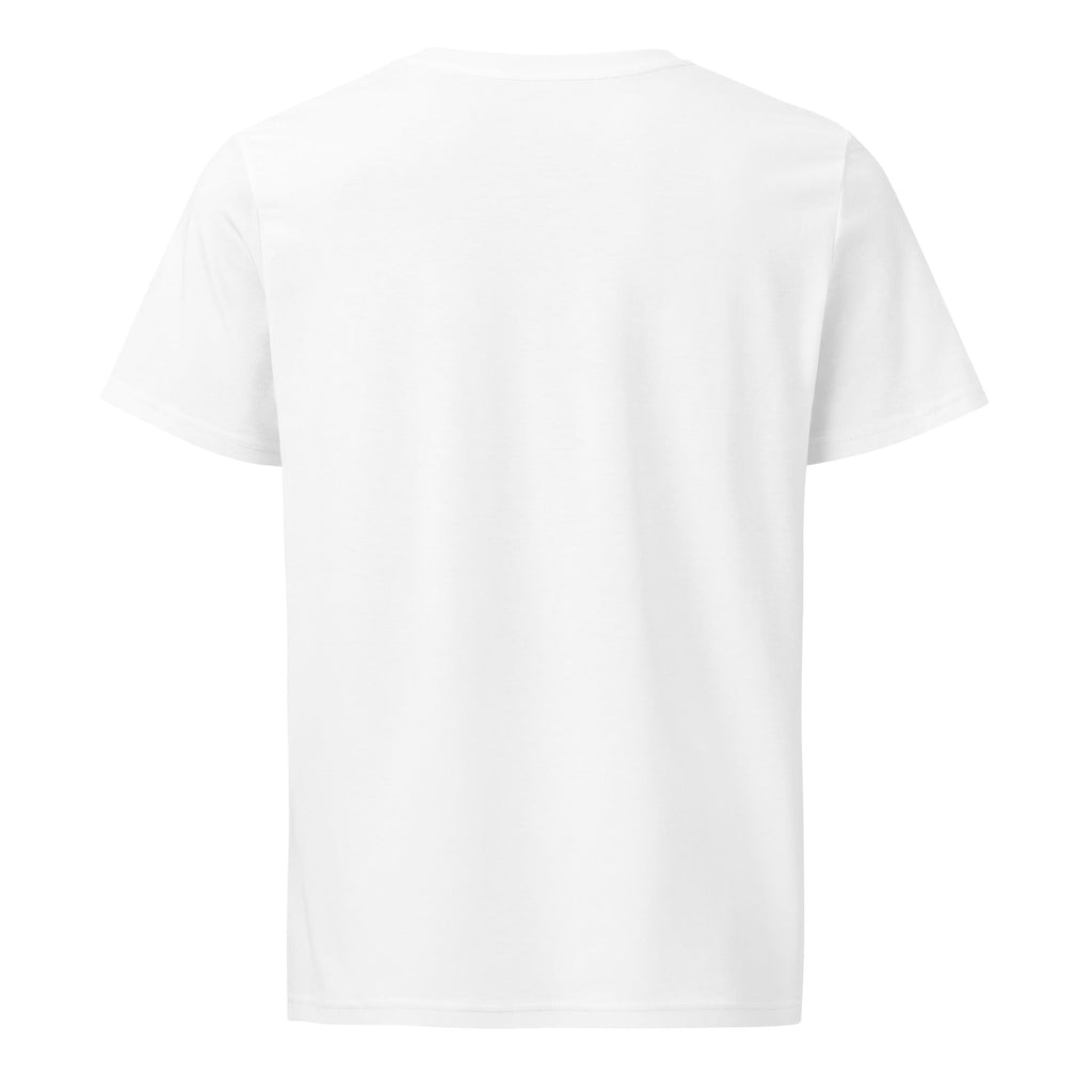 Sand-colored Classic Wanderbrim T-shirt with black logo and timeless style.